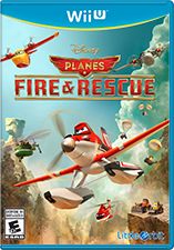 Planes: Fire & Rescue box art for Wii